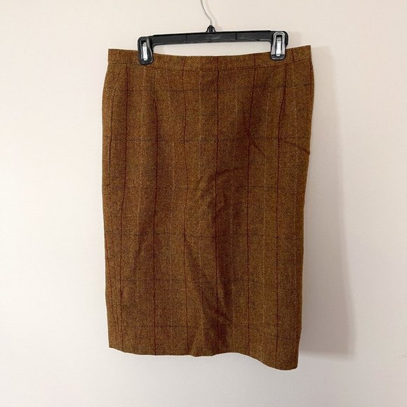Henry White Vintage Lambswool Skirt - Picture 1 of 2